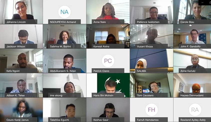 Kick-off of IFC workshops in March 2021 with IFC Treasury Senior Leadership Team