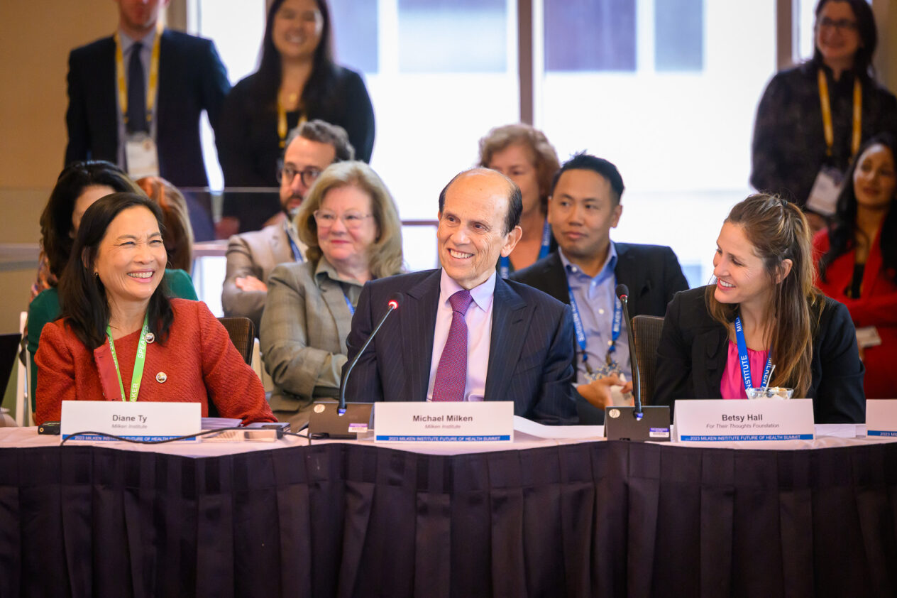 Michael Milken, chairman of the Milken Institute