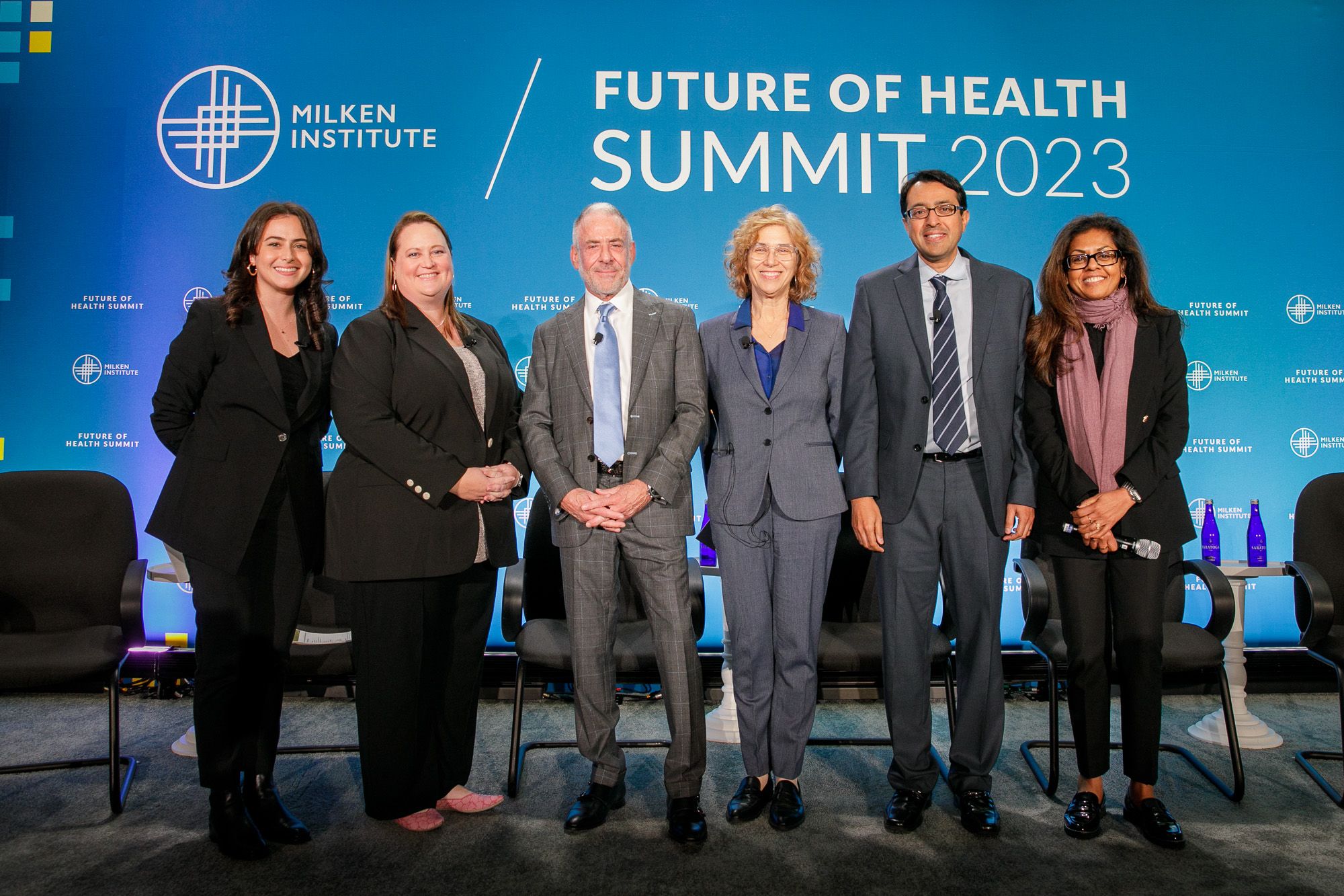Isabella Cueto, STAT News; Kristen Clifford, Alzheimer’s Association; Joseph Dill, Delta Dental; Karen Hacker, Centers for Disease Control and Prevention; Anand Parekh, Bipartisan Policy Center; and Maha Radhakrishnan, Biogen