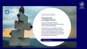 Giving Smarter in the Age of COVID-19.