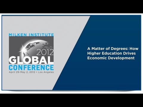 A Matter of Degrees: How Higher Education Drives Economic Development