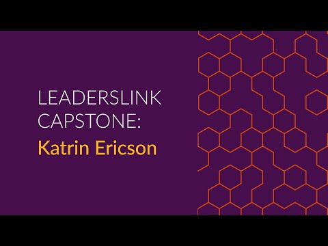 Katrin Ericson | LeadersLink Capstone