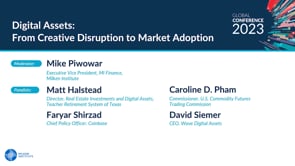 Moving Digital Assets Forward | Part 1: A Conversation with Rostin Behnam | Part 2: Digital Assets
