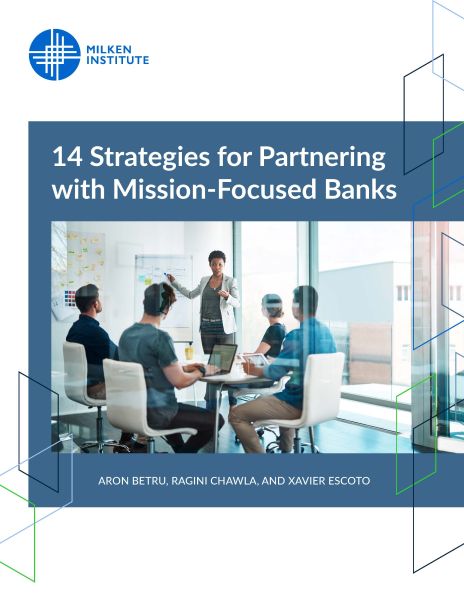 14 Strategies for Partnering with Mission-Focused Banks