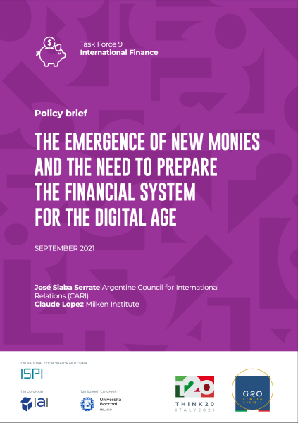 The Emergence of New Monies and the Need to Prepare the Financial System for the Digital Age