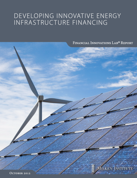 Developing Innovative Energy Infrastructure Financing