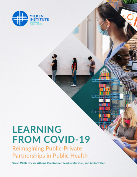 Learning from COVID-19: Reimagining Public-Private Partnerships in Public Health