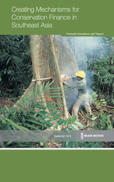 Creating Mechanisms for Conservation Finance in Southeast Asia