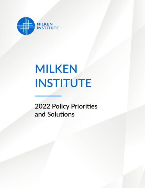 2022 Policy Priorities and Solutions