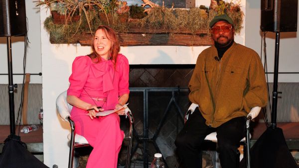 Melissa Stevens and Will.i.am