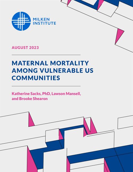Maternal Mortality Among Vulnerable US Communities