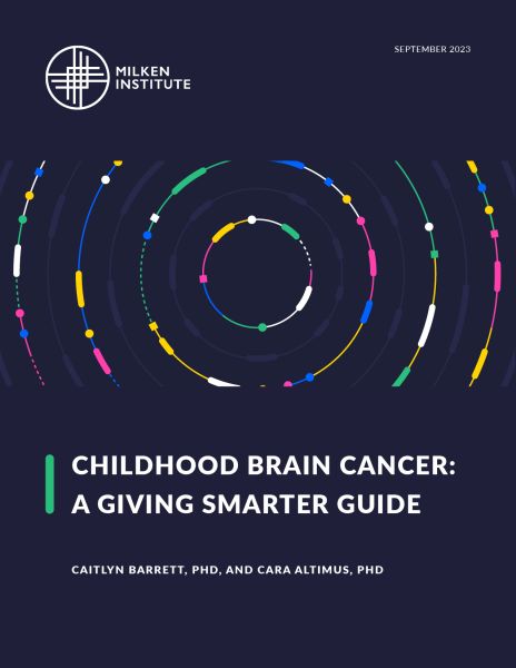 Childhood Brain Cancer: A Giving Smarter Guide