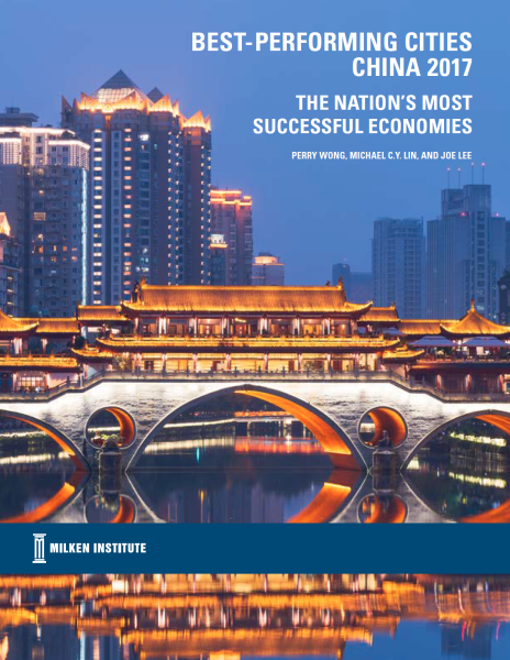 Best-Performing Cities China 2017: The Nations Most Successful Economies