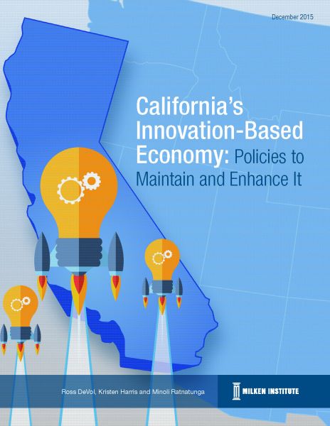 California's Innovation-Based Economy: Policies to Maintain and Enhance It