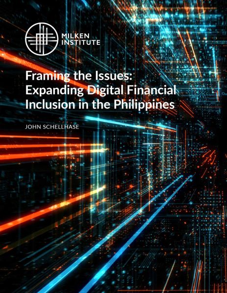 Framing the Issues: Expanding Digital Financial Inclusion in the Philippines