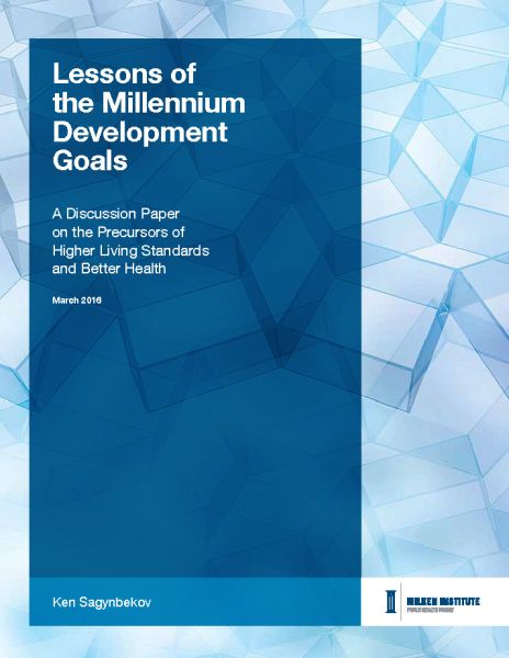 Lessons of the Millennium Development Goals