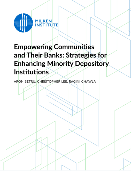Empowering Communities and Their Banks: Strategies for Enhancing Minority Depository Institutions
