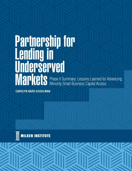 PLUM Phase II Summary: Lessons Learned for Advancing Minority Small Business Capital Access