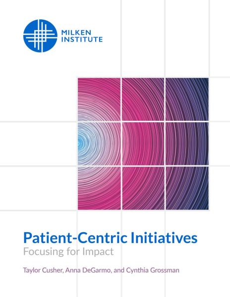 Patient-Centric Initiatives: Focusing for Impact