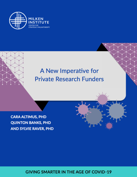 A New Imperative for Private Research Funders