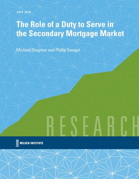 The Role of a Duty to Serve in the Secondary Mortgage Market