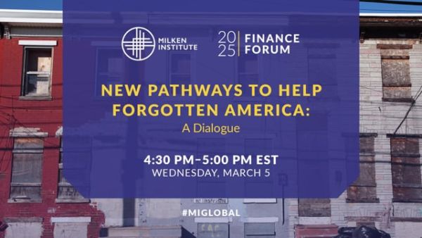 Closing Plenary | New Pathways to Help Forgotten America: A Dialogue