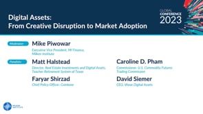 Moving Digital Assets Forward | Part 1: A Conversation with Rostin Behnam | Part 2: Digital Assets