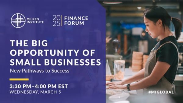 The Big Opportunity of Small Businesses: New Pathways to Success