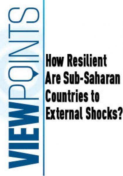 How Resilient Are Sub-Saharan Countries to External Shocks?