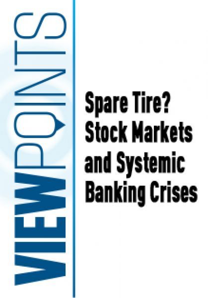 Spare Tire? Stock Markets and Systemic Banking Crises