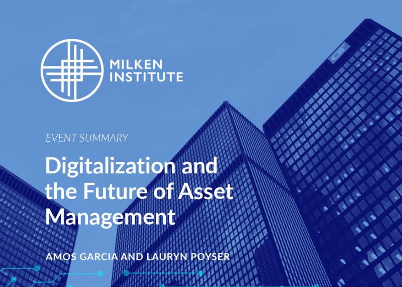 Digitalization and the Future of Asset Management