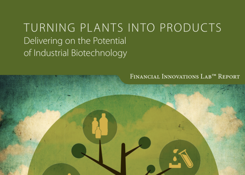 Turning Plants Into Products: Delivering on the Potential of Industrial Biotechnology