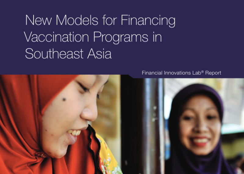 New Models for Financing Vaccination Programs in Southeast Asia