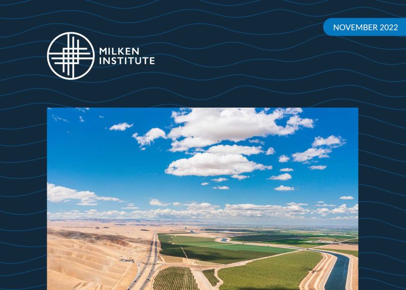 Sharing the Cost: Accelerating Water Resilience through Infrastructure Finance in California