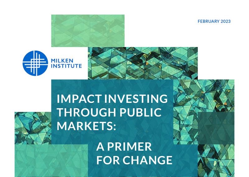 Impact Investing through Public Markets: A Primer for Change