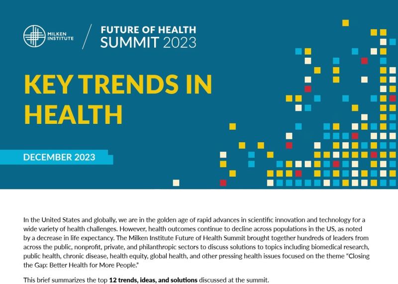 Key Trends in Health
