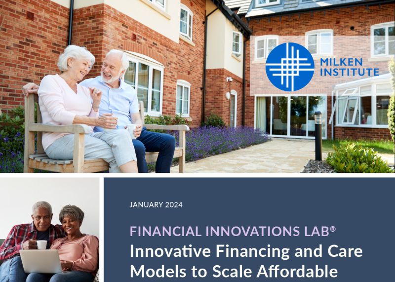 Innovative Financing and Care Models to Scale Affordable Housing Solutions for Middle-Income Older Adults