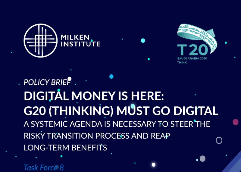 Digital Money Is Here: G20 (Thinking) Must Go Digital