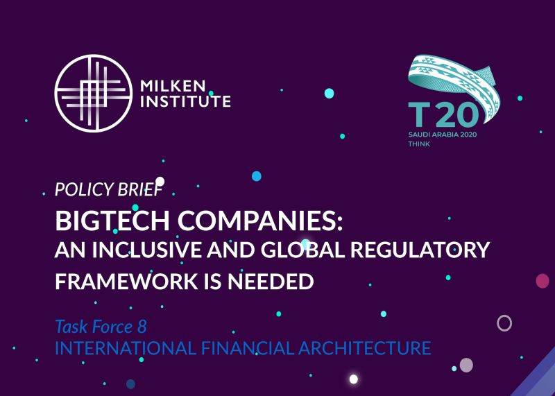 BigTech Companies: An Inclusive and Global Regulatory Framework is Needed