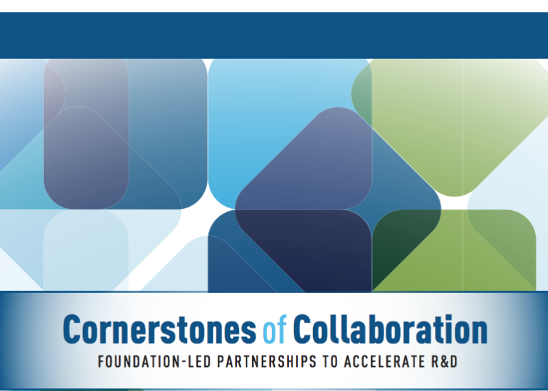 Cornerstones of Collaboration: Foundation-Led Partnerships to Accelerate R&D