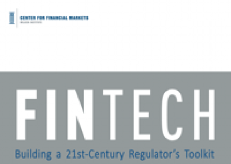 FinTech: Building a 21st-Century Regulator’s Toolkit