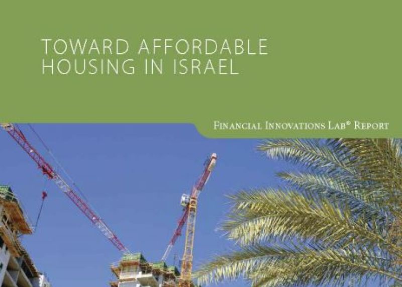 Toward Affordable Housing in Israel